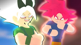 GOKU VS XICOR on STICK NODES  Dragonball Chronicles Review [upl. by Epotimet799]