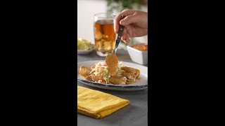 Receta de taco dorado de pescado [upl. by Itsa]