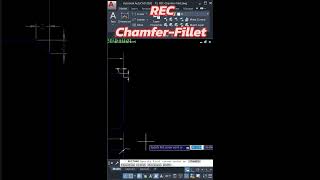 100 คีย์ลัด AutoCAD คำสั่งที่ 15 RECChamferFillet AutoCAD คีย์ลัดAutoCAD [upl. by Drofxer]