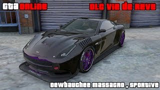 Gta Online  la Dewbauchee Massacro Sportive PS3 [upl. by Ahsrat]