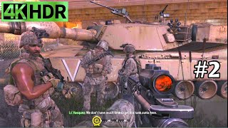 The BogquotAbrams Tank Missionquot Call of Duty4 Modern Warfare Gameplay Part2 4K 60FPS HDR pcgaming [upl. by Zedekiah]