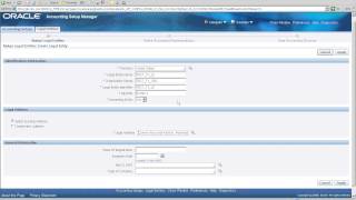 Create Calendar and Accounting setups Oracle apps R12 Part 01 [upl. by Divod]