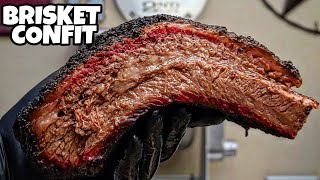 Smoked Texas Brisket Recipe  Confit Brisket [upl. by Ramsdell]