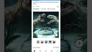 Universal Studios Hollywood Season Pass Ticket from Costco [upl. by Imoin]