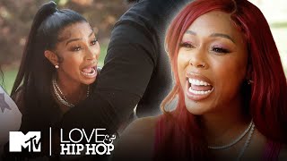 Bambi Throws Her Phone At Karlie Redd 💥 Love amp Hip Hop Atlanta [upl. by Nelrsa]