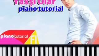 Uzeyir Mehdizade Yaxsi olar yaxşı olar Sintez notlari notalari piano tutorials [upl. by Annawahs]