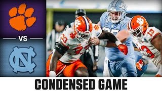 Clemson vs North Carolina Condensed Game  2022 ACC Football [upl. by Preciosa258]