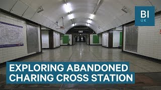 Inside The Abandoned Part Of Londons Charing Cross Underground Station [upl. by Fritts245]