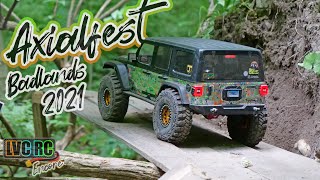 Throwback to Axialfest Badlands 2021  Axial SCX10 iii Crawling Footage  LVC RC Encore [upl. by Rosetta]