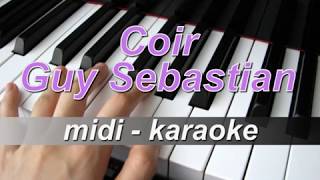 CHOIR GUY SEBASTIAN MIDI MINUSONE KARAOKE [upl. by Jary281]