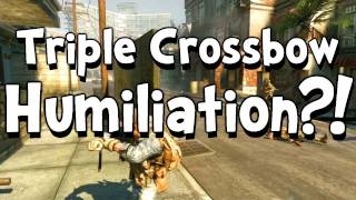 Black Ops  Triple Crossbow Humiliation [upl. by Lapo]