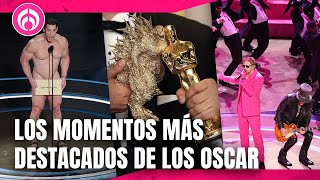 Terminó la entrega de los Oscar y estos son algunos de los momentos más destacados [upl. by Yerot]