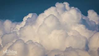 Towering cumulus clouds time lapse [upl. by Anidam]