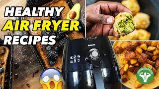 Must Try Healthy Air Fryer Recipes  Guacamole Pancakes amp Patatas Bravas [upl. by Obeded64]