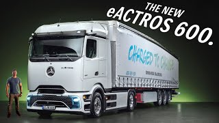 New 2024 Mercedes eACTROS 600 Revealed [upl. by Codel]