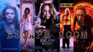 TOP 10 DEADLY ESCAPE ROOM MOVIES  PUZZLE and MAZE movies [upl. by Enywad]