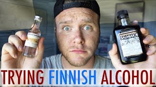 TRYING FINNISH ALCOHOL [upl. by Shauna]