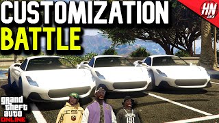 Lampadati Corsita Customization Battle ft gtanpc twingoplaysgames  GTA Online [upl. by Lehcyar]