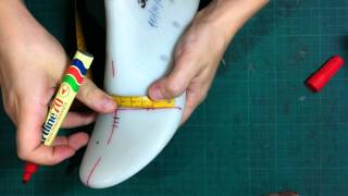 How to make shoesMaking a shoetutorial classic pump shoes [upl. by Eliason]