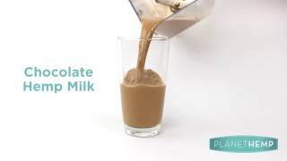 Homemade Hemp Milk 4 Ways  Planet Hemp Recipe [upl. by Lenoil]