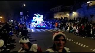 Cabalgata de Papá Noel por las calles de Salamanca [upl. by Michele]