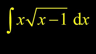 Integral xsqrtx1 Apply integration by parts square root example Choose ux [upl. by Grubman]