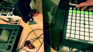 Using The Launchpad with the Westlicht Performer Eurorack Sequencer [upl. by Iret]