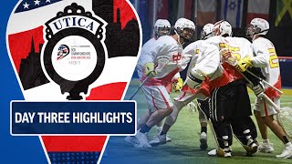 Day Three Highlights  2024 World Lacrosse Box Championships [upl. by Okin]