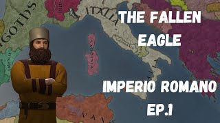 Rómulo Augusto conde de Napoles Imperio romano en The Fallen Eagle Ep1 [upl. by Nadler]