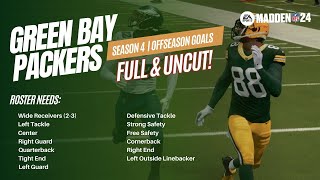 Year 4 OffSeason We Have Negative 48 Million in Cap Space Madden 24 Packers Franchise [upl. by Eceirahs]