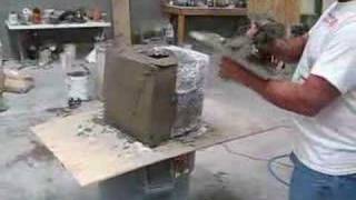 Decorative Concrete Stone Masonry Demonstation [upl. by Jarid]