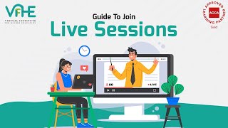 Guide to Join Live Sessions  VIFHE [upl. by Norbel577]