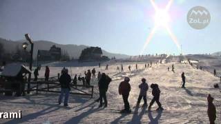 Wyciągi Narciarskie  Budzowski Wierch Zakopane 2010 [upl. by Chong]