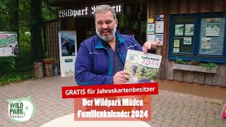 Gratis Familienkalender 2024 für alle Jahreskarteninhaber [upl. by Alverson]