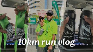 Nedbank CitiDash 10km run 🏃‍♀️  Namibian YouTuber  Mrs Trainer 🔥 [upl. by Aramak]