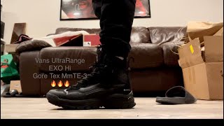 Vans UltraRange™ EXO Hi MTE GORETEX® SKU 9415742 [upl. by Kipp]