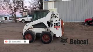 2007 Bobcat S185 Skid Loader  1 Minute Walk Around [upl. by Noemis373]