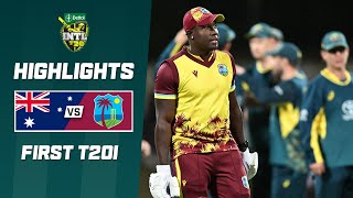 Australia v West Indies 202324  First T20I [upl. by Shipp]