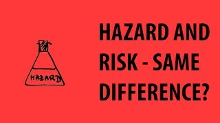 Hazard vs Risk  Same Difference [upl. by Mira]