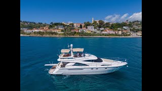 Fairline Squadron 58 MY GOGO for sale with Ventura Yachts [upl. by Eirojram]