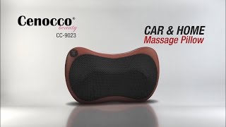 massage pillow CC9023 Cenocco [upl. by Ailerua914]