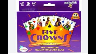 Règle du jeu Five Crowns [upl. by Yragerg]