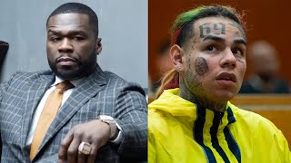 50 Cent Says 6IX9INE Came To Him Scared For His Life Days Before FBI Charges quotI Saw A Scared Kidquot [upl. by Alec]