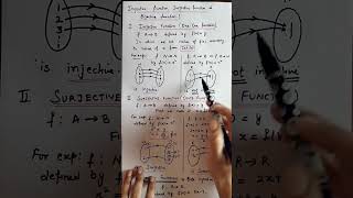 Injective Surjective and Bijective functionOneOne and Onto functionvmatics444 [upl. by Elwood]