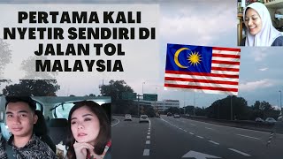 😱ORANG INDONESIA TAKJUB PERTAMA KALI NYETIR DI JALAN TOL MALAYSIA [upl. by Kalfas]