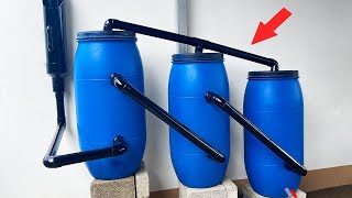 Amazing inventions of 60 year old plumber Endless free water energy idea from PVC pipes and cement [upl. by Eemak]