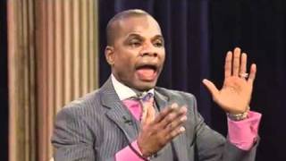 Kirk Franklin and Steve Harvey on TBN Apr 04 2011 Testimony [upl. by Secnarf697]