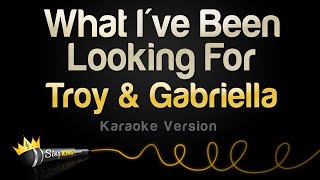 Troy amp Gabriella  What Ive Been Looking For Karaoke Version [upl. by Eitsyrc733]