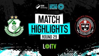 SSE Airtricity Mens Premier Division Round 29  Shamrock Rovers 30 Bohemians  Highlights [upl. by Lednam]