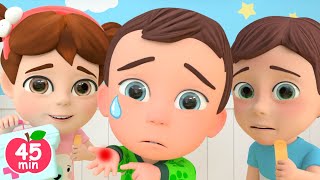 Ouch Baby Got a Boo  BooBoo Song More Songs For Kids  Newborn Nursery Rhymes [upl. by Lorelle]